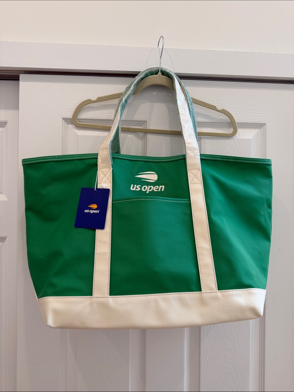 NWT | TRVL US Open Collection Maxi Tote Bag- Green
